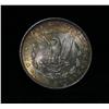 Image 2 : Rainbow Toned 1884-p Morgan Dollar grades Gem Uncirculated ms65