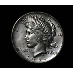 1921-p Peace Dollar Grades Select Uncirculated ms63