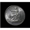 Image 2 : 1877-s Trade Dollar Grades Select Uncirculated ms63+ PQ