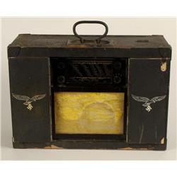 RARE ORIGINAL LUFTWAFFE SHORT WAVE RADIO SIEMENS #K32