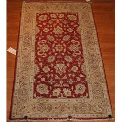 Fine Ariana from Afghanistan Red/Gold  3.1 x 5.8