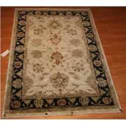 Fine Indian Macarena Beige/Black 4 x 6