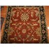 Image 2 : Fine India Oushak Rust/Black  3.11 x 6