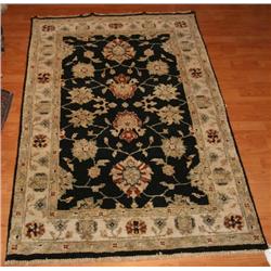 Fine India Oushak Black/Beige 3.10 x 5.9