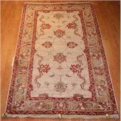 Fine Afghan Peshawar 3.2 x 5 Beige/Gold