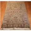 Image 1 : Fine India Tabriz 2.11 x 4.11  Sage Green/Beige