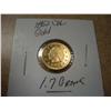 Image 1 : 22K Gold Miniature Calfornia Coin