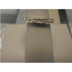 Half CT, Princess Cut Diamond Eternity Ring