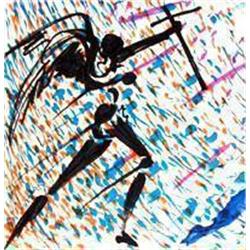 Dali "Mystical Exaltation" 1974 ORIGINAL Signed & Numbered Lithograph,Paper Size: 65 x 48 cms