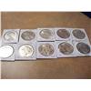 Image 1 : 10 Mixed Date Silver Peace Dollars