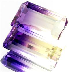 47.62ct Purple Yellow Ametrine Appraised $15k (GEM-28384)