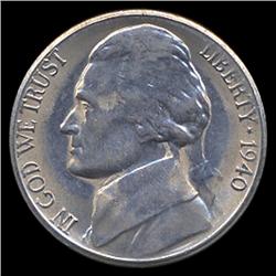 1940S Jefferson 5c MS65+ w/ Full Steps (COI-7821)