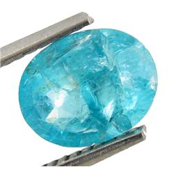 1.72ct Blue Green Natural Copper Bearing Apatite  (GEM-28823)
