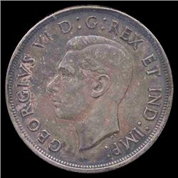 1939 Canada $1 Silver XF (COI-8234)