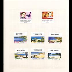 Jersey Mint Margin Single Album Page 8 Pcs (STM-0677)