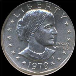 1979D Anthony Dollar Coin Graded GEM (COI-6924)