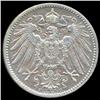 Image 1 : 1907F Germany 1 Mark Hi Grade ERROR (COI-8041)