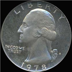1978S Washington Quarter Graded GEM Proof DCAM (COI-6886)