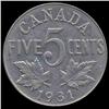 Image 2 : 1931 Canada 5c Higher Grade (COI-8285)