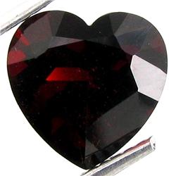 2.9ct Awesome Red Spessartite Garnet Heart (GEM-17948)