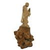 Image 3 : Chinese Monk Finely of Rare Redwood Burl (CLB-649)