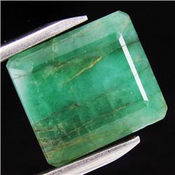 7.69ct Green Emerald Appraised $17k (GEM-27666)