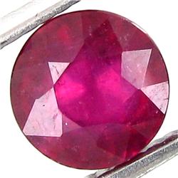 1.65ct Top Red Natural Ruby Madagascar Round (GEM-8464B)