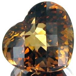 30.9ct Cognac Orange Imperial Topaz Apprsd $70k (GEM-20946)