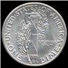 Image 2 : 1939 Mercury Dime Choice MS64 (COI-8379)
