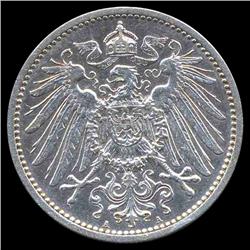 1911A Germany 1 Mark Hi Grade (COI-8047)