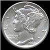 Image 1 : 1936 Mercury Dime Choice MS63 FB (COI-8371)