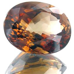 44.92ct Imperial Topaz Appraised $146k (GEM-26951)