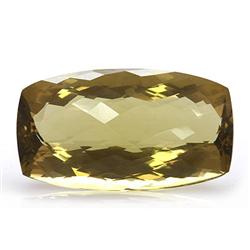 Natural Lemon Topaz Checkered Emerald Cushion Cut 28x50mm estimated 1 pc per lot 202.88ctw