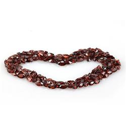 Natural Red Garnet Checkered Marquise Cut 2.5x5mm estimated 689 pc per lot 126.59ctw