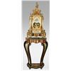 Image 1 : Ornate Clock On Pedestal, 20th century