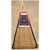 Image 1 : Blackfoot Teepee Backrest with Original Poles, Early 20th century