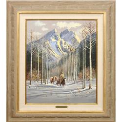 Bill Shaddix, oil on canvas