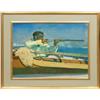 Image 1 : Fred Machetanz, oil on board