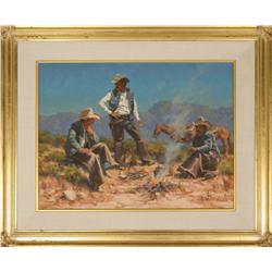 Harold Lyon, oil on canvas