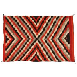 Navajo Transitional Blanket, 76 x 50, circa 1890s