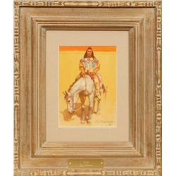 Roy Anderson, oil on board