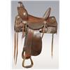 Image 1 : Collins and Morrison Stock Saddle, circa 1910