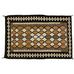 Navajo Weaving, 70 x 47, circa 1940s