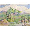 Image 2 : Ronald Dye, oil on canvas, Sandzen student