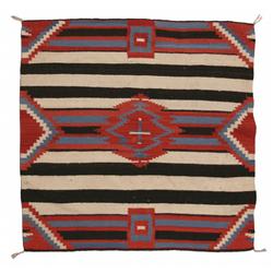 Navajo Weaving, Transitional 3rd Phase Chiefs Pattern, 38 ½ x 44, circa 1910