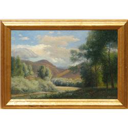 Ralph Earl DeCamp, oil on canvas