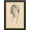 Image 1 : Joseph Imhof, charcoal on parchment