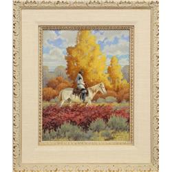 Robert F. Morgan, oil on canvas