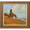 Image 1 : Olaf Wieghorst, oil on canvas