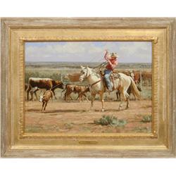 Tony Eubanks, oil on canvas